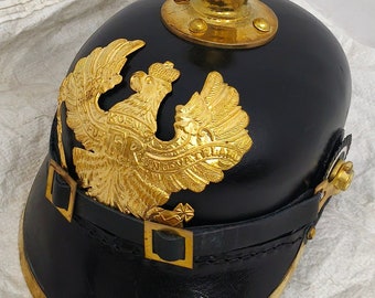 皇帝ヴィルヘルム2世の肖像画：プロイセン軍の制服、ピッケルハウベ