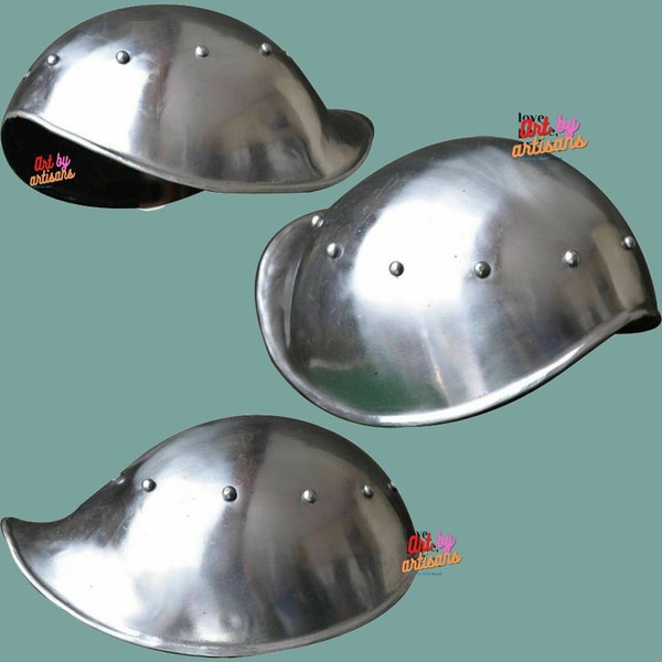 Medieval Celesta Helmet Sallet Archers helmet SCA LARP Armour