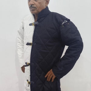 Medieval Renaissance Gambeson: Padded Cotton Costume Coat