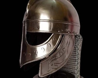 Medieval Viking Wolf Helmet Vikings Steel Armor Fantasy Cosplay Reenactment Costume