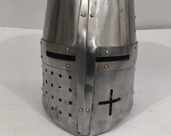 Medieval Knights Templar helmet Knight Halloween Costume