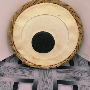 Tabla Skin Head Pudi Rawhide Skin Natural