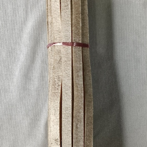 Handcrafted Natural Buffalo Rawhide Lacing Strip Natural Leather Cord Drum Making Hanks And Braiding