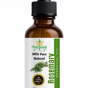 Natural Rosemary Essential Oil – Aromatherapy, Massage (60mL)