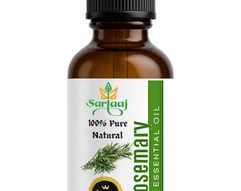Natural Rosemary Essential Oil – Aromatherapy, Massage (60mL)