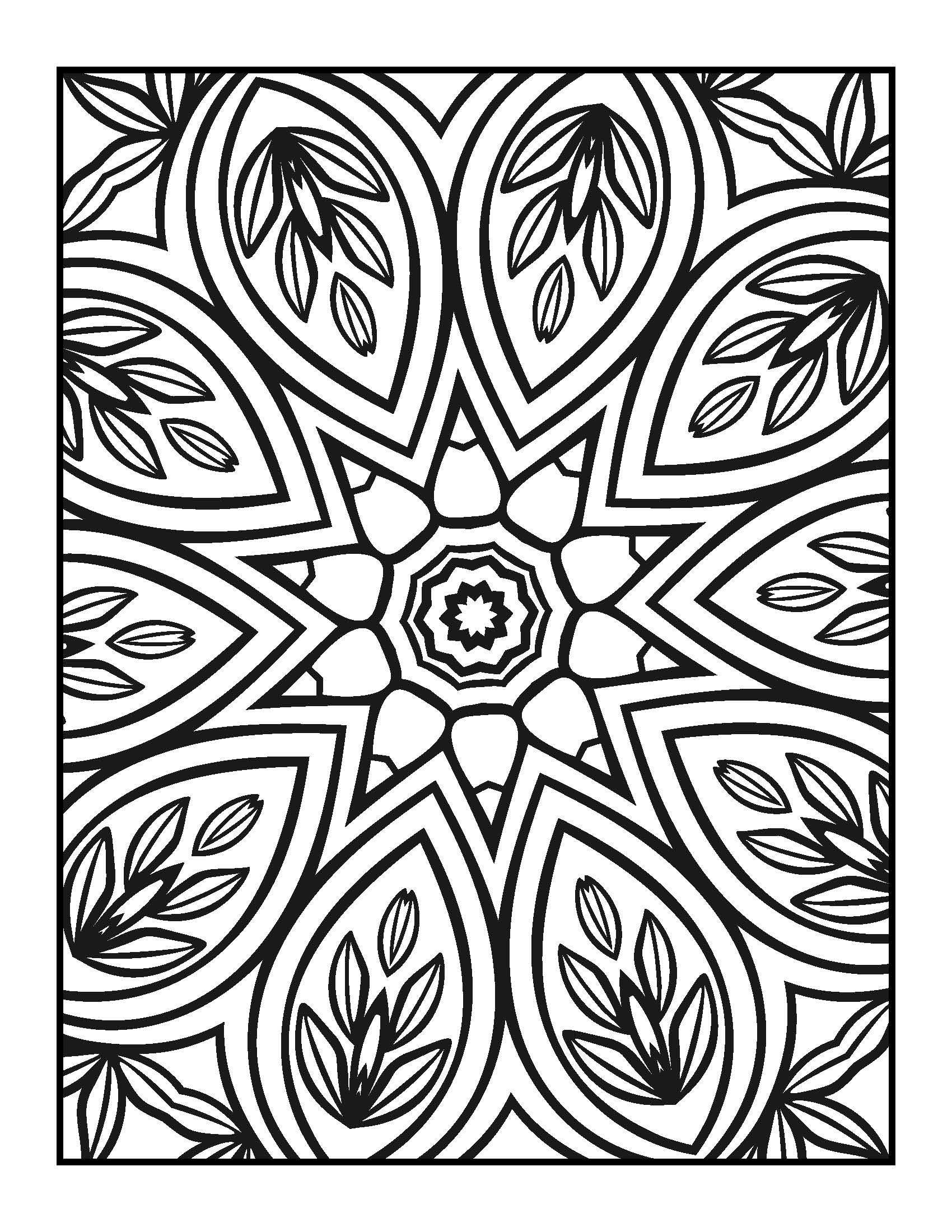 20 Digital Printable Mandela Coloring Pages for Adults or Children - Etsy