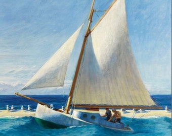 Edward Hopper Martha McKeen Wellfleet 1944 Canvas Print Wall Art,Hopper Poster,Hopper Painting,Hopper Print,Art Reproduction,Archival Giclee