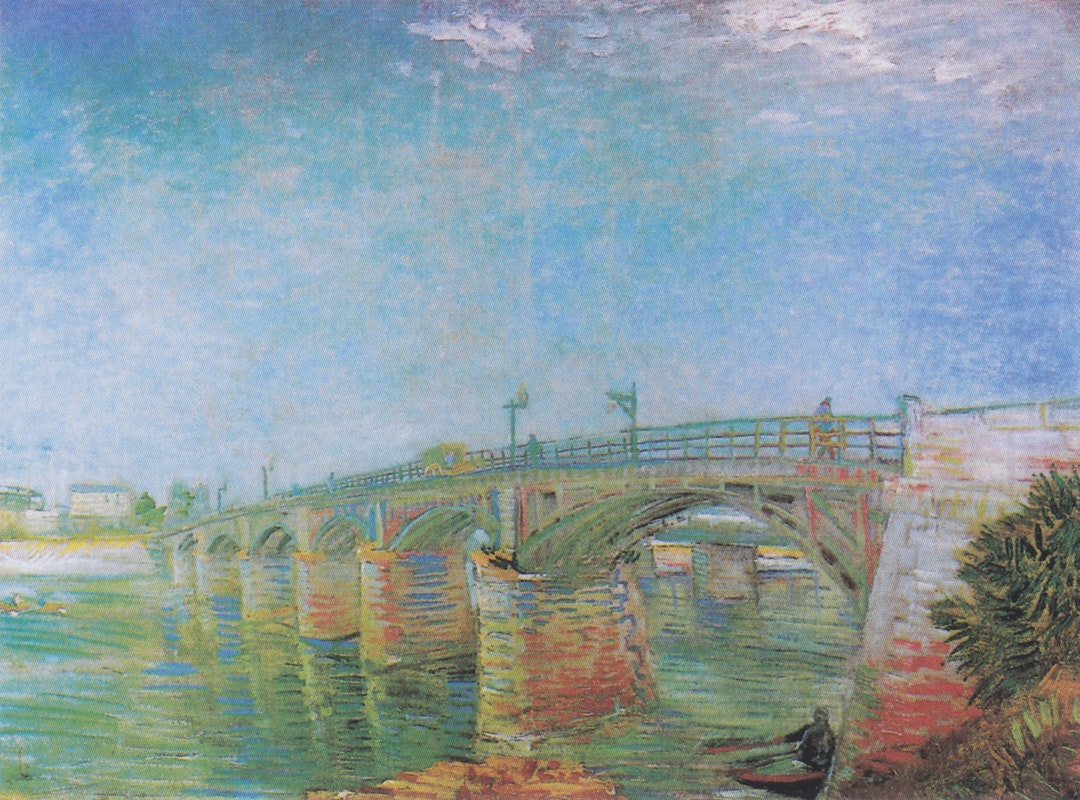 Van Gogh Seine-bridge at Asnieres 1887 Canvas Print Wall Art,van Gogh ...