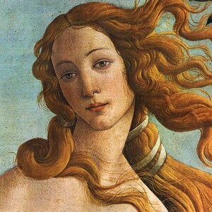 Sandro Botticelli the Birth of Venus detail 1480 Canvas Print Wall Art ...