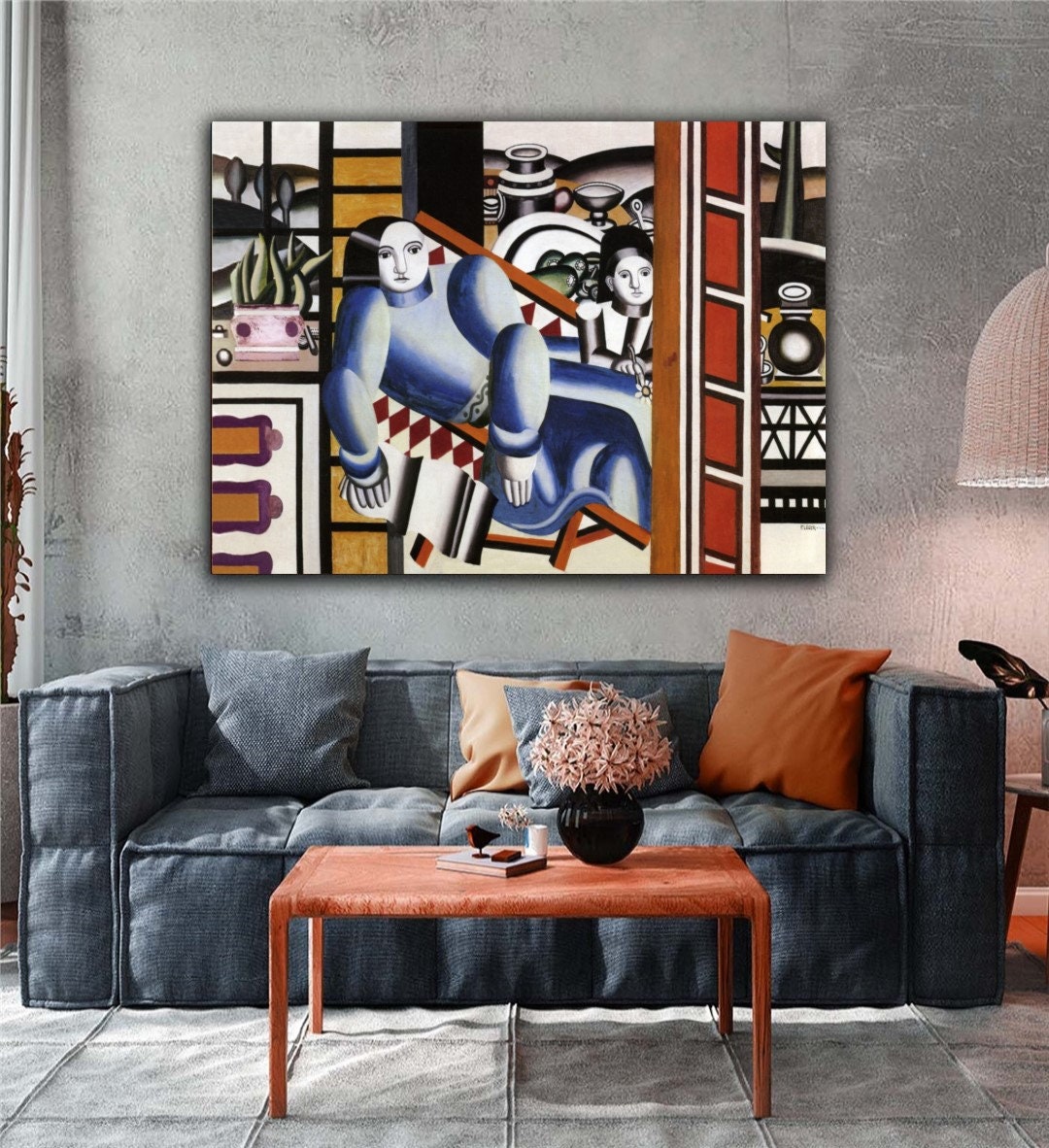 Fernand Leger Mother and Child 1922 Canvas Print Wall - Etsy