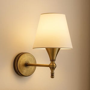Aget Brass Wall Sconce Fabric,Brass Wall Sconce,Wall Sconce,Candle Sconce,Beaded Sconce,Wall Sconce Pair,Modern Wall Lamp,modern wall lamp