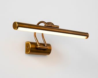 Battery Operated Antique Wall Sconce,Antique Brass Picture Light, Battery Operated Wall Sconce,Wireless Picture Light,Battery Picture Light