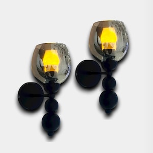 Battery Wall Sconce,Battery Operated Wall Sconce,Battery Sconce,Cordless Sconce,Gothic Wall Sconce,Antique Candle Sconce,Japanese Sconce