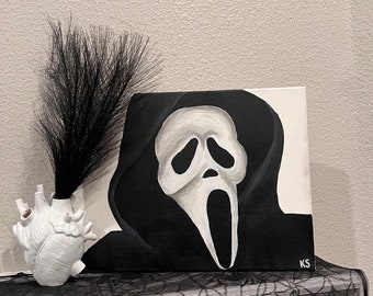 Scream Acrylic Painting