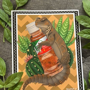Tajin Uromastyx Print