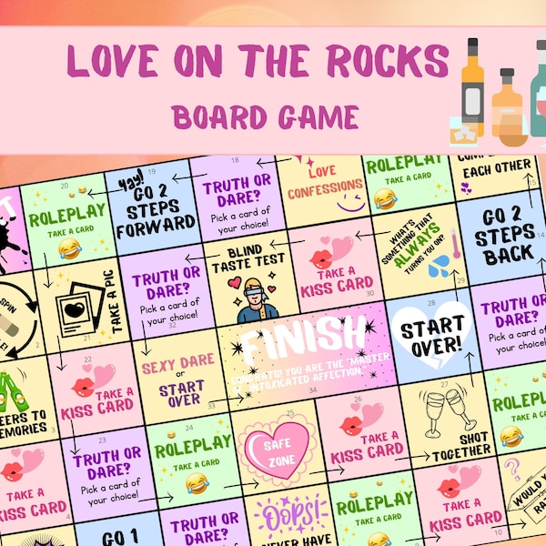 Naughty Board Games Etsy