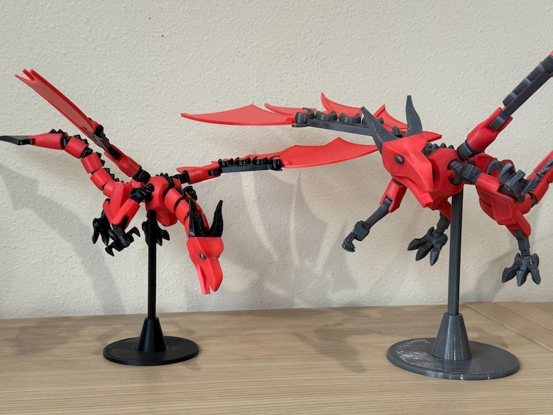 Dummy 13 Dragon Action Figure Kids Adults Toys 3d Printed Petg Pla Figures Articulated Fantasy Model Poseable Collector Display Gift Men Bild 20