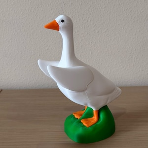 Accesorio de ganso de escritorio, sombrero magnético, complemento de disfraz intercambiable, accesorios de ganso de porche en miniatura, decoración impresa en 3D, lindo juguete de oficina, regalo divertido imagen 19
