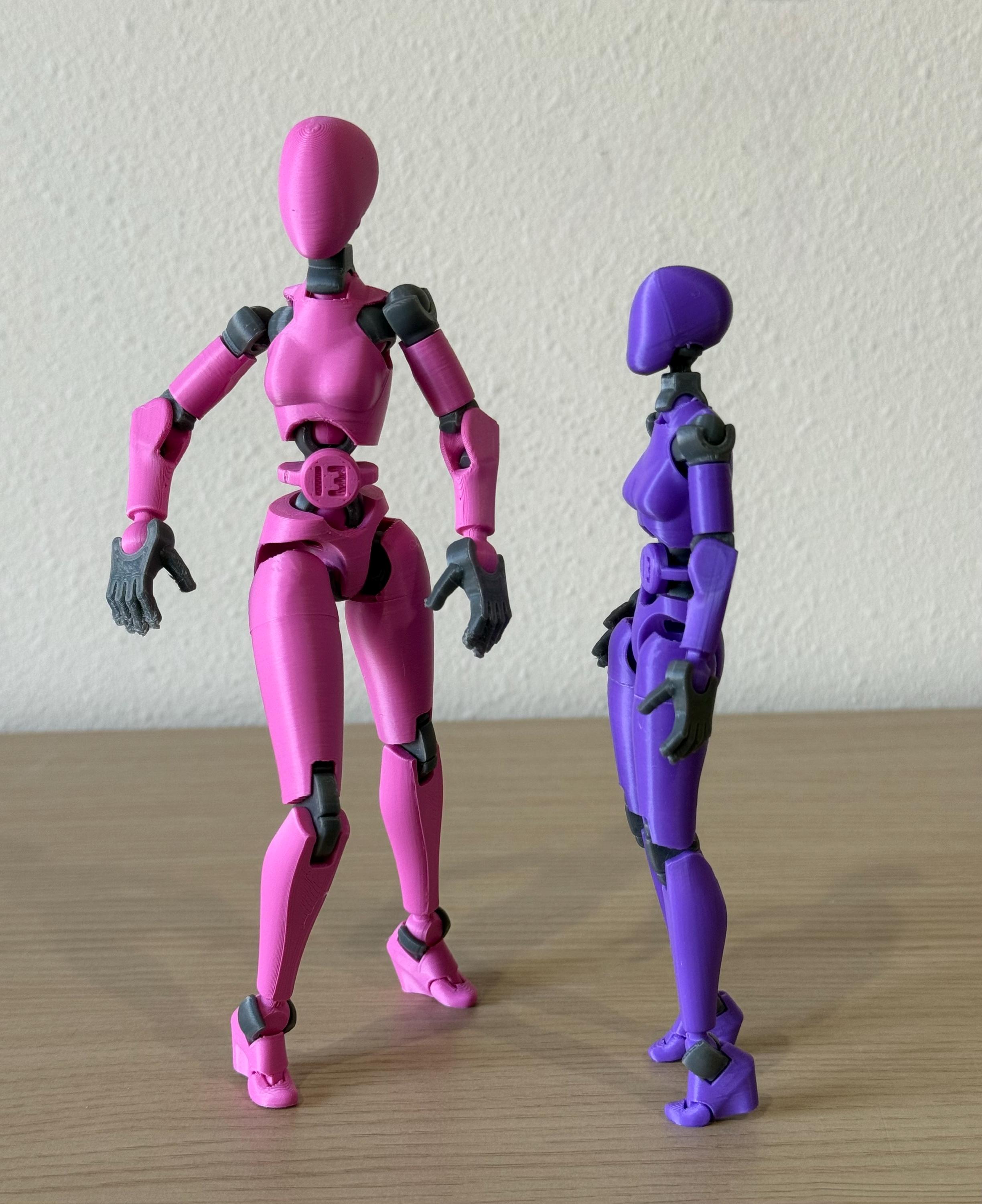3d Printed Toy Collectors Gifts Artist Reference Figure Poseable ...