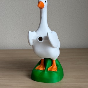 Desk Goose Figurine Porch Goose Lover Gift Teacher Appreciation Cute Office Buddy Statue Conversation Starter Quirky Workspace Animal afbeelding 18