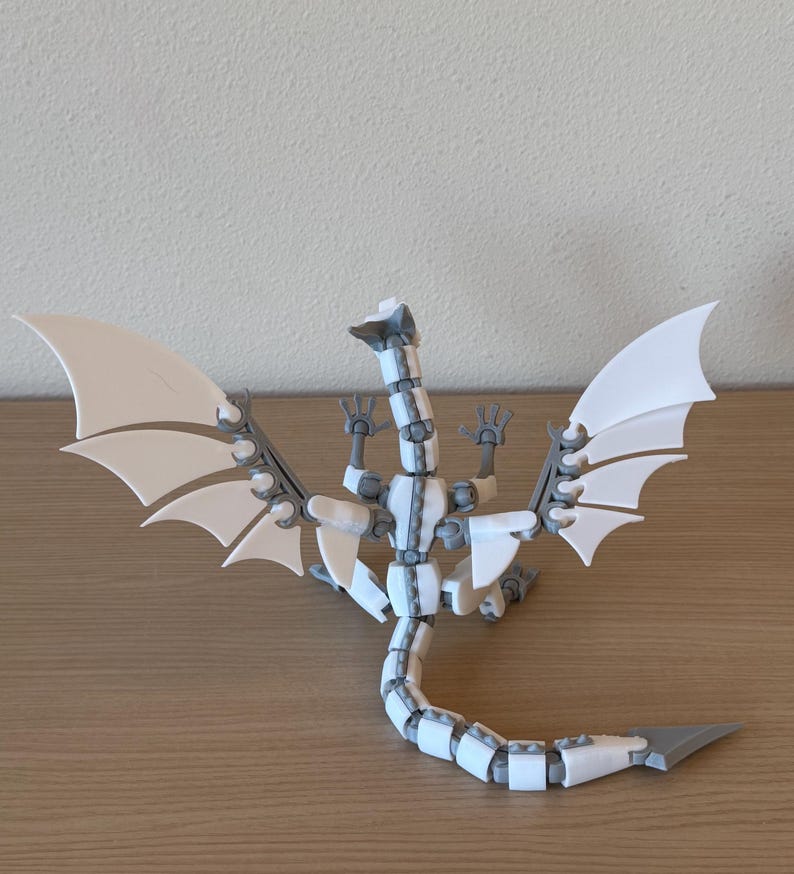 Dummy 13 Dragon Action Figure Kids Adults Toys 3d Printed Petg Pla Figures Articulated Fantasy Model Poseable Collector Display Gift Men Bild 15