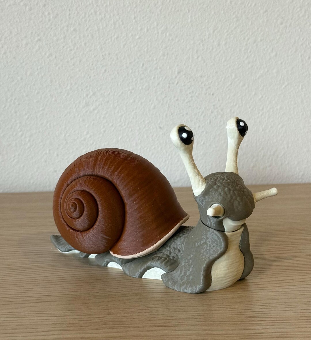 3D Printed Articulated Halloween Snail – Creepy Cute Figurine With ...