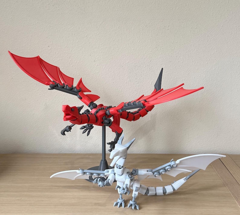 Dummy 13 Dragon Action Figure Kids Adults Toys 3d Printed Petg Pla Figures Articulated Fantasy Model Poseable Collector Display Gift Men Bild 19