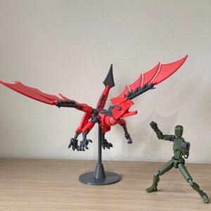 Dummy 13 Dragon Action Figure Kids Adults Toys 3d Printed Petg Pla Figures Articulated Fantasy Model Poseable Collector Display Gift Men Bild 18