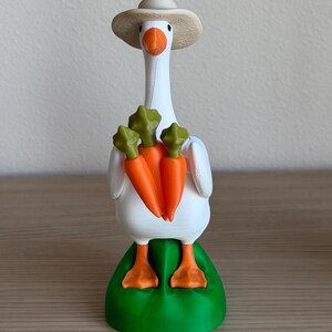 Office Toy Gift Funny Workspace Ornament Bookshelf Charm Collectible Desk Goose Accessory Magnetic Hat Addon Swappable Costume Miniature 3d Printed Decoration Cute Office Collection Desk Companion Seasonal Theme Custom Setup Perfect Gift