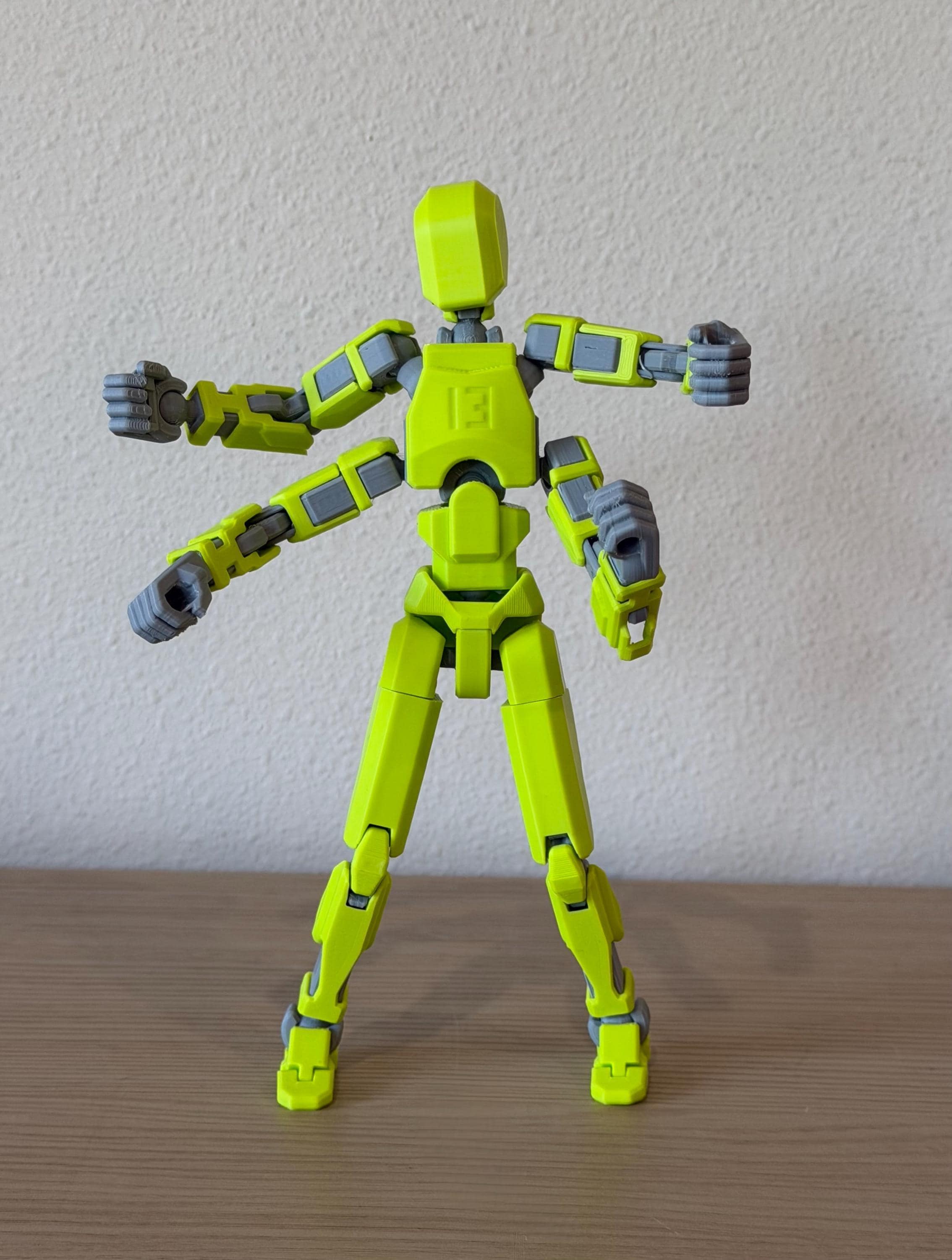 Articulated Action Figure 3d Printed Dummy 13 Posable Art Reference ...