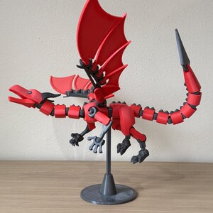 Dummy 13 Dragon Action Figure Kids Adults Toys 3d Printed Petg Pla Figures Articulated Fantasy Model Poseable Collector Display Gift Men Bild 9