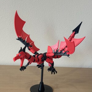 Dummy 13 Dragon Action Figure Kids Adults Toys 3d Printed Petg Pla Figures Articulated Fantasy Model Poseable Collector Display Gift Men Bild 10
