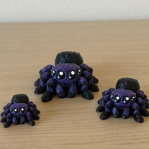 3D Printed Jumping Spider Fidget Toy – Articulated Flexi Spider- NEW SIZES image 10