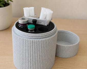 Glp1 Meds Organizer Medication Refrigerator Vial Syringe Holder Box Storage Case Insulin Supply Caddy Therapy Injection Peptide Fridge