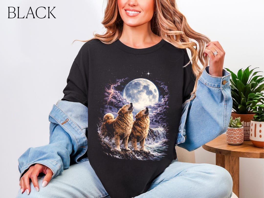 Golden Retriever Vintage Retro Unisex Oversize Graphic Tee | Moonlit ...