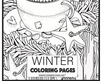 Welcome To Winter: An Easy Winter Coloring Book for Adults, Full of Winter  Scenes, Christmas Beauty and Awesome Winter Vibes, 100 Coloring Pages!