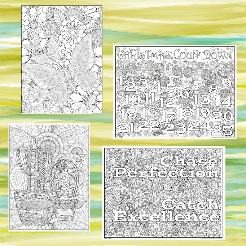Debbie Lynn Rolled Coloring Posters 36x48 - Etsy