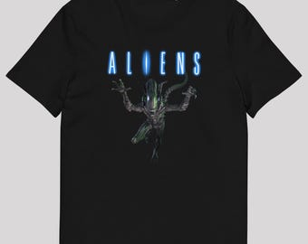 Aliens T-Shirt: Organic Cotton Unisex Tee