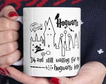 Personalized Birthday Gift Mug, Wizard House Mug, Best Friend Mug, Magic Mug, Harry Pottery Mug, Waiting for My Letter Mug, Comic Mug.