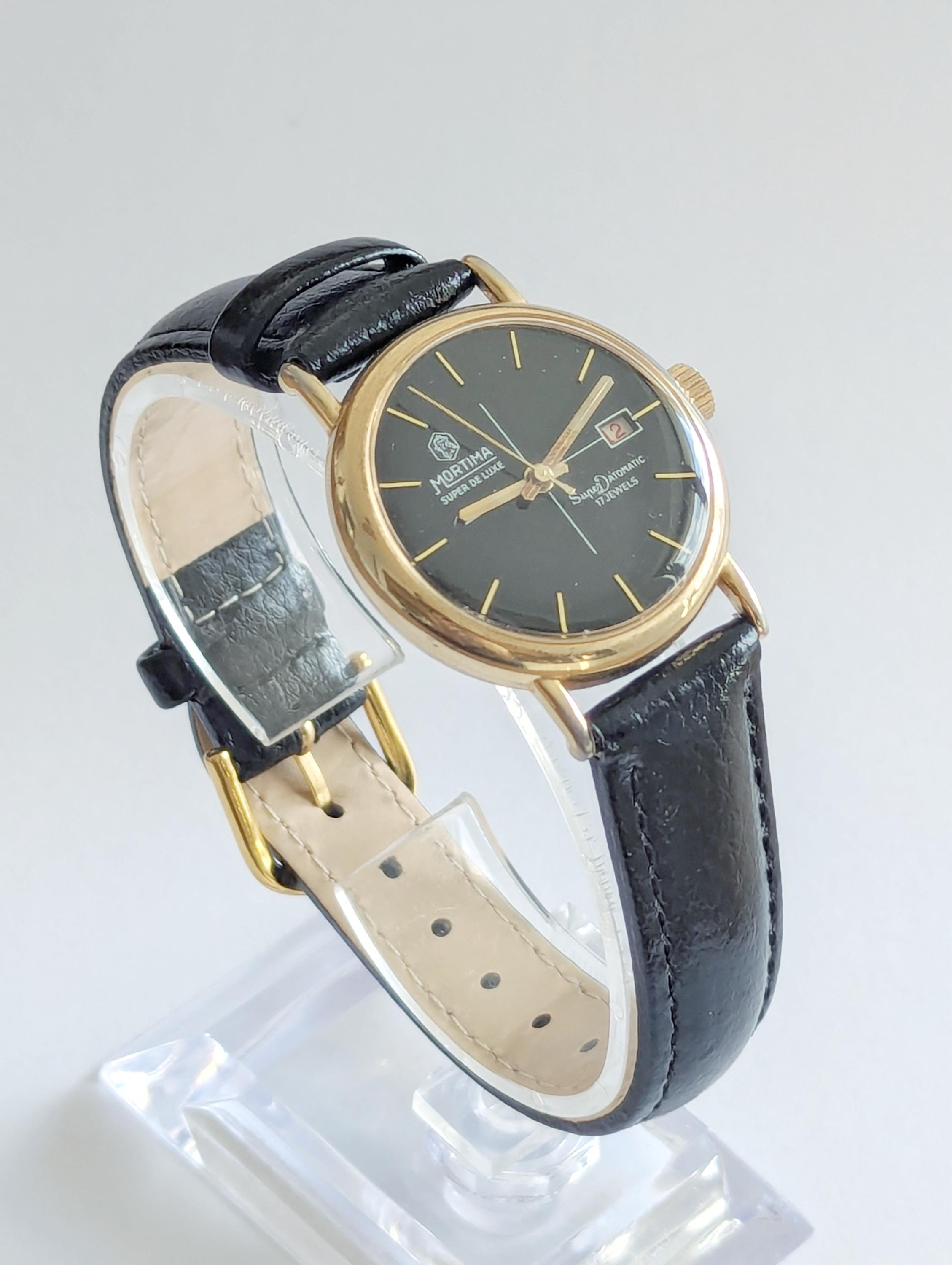Montre vintage doré à motif fleur pour femme • Vintage Univers