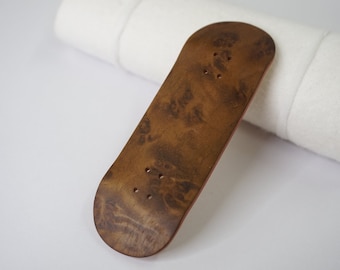 Univerque Fingerboard Deck - TraWoo Myrtle Root 002 - mc_wb43_w34, symmetrical