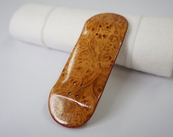 Univerque Fingerboard Deck - TraWoo Maple Root 006 - hc_wb43_w34, symmetrical