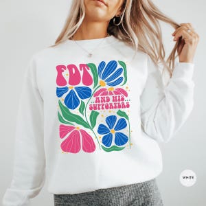 Subtle Anti Trump Sweatshirt | FDT Sweatshirt | Anti Trump Anti Maga Shirt | Funny Meme Liberal Democrat Tshirt | Feminist Shirt Sweatshirt