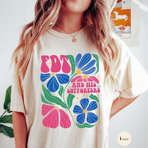 Chemise Subtle Anti Trump Comfort Colors® | Chemise FDT | Chemise anti-atout et anti-maga | T-shirt libéral-démocrate meme drôle | Chemise féministe