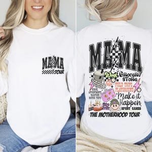 Mama Tour Comfort Colors® Sweatshirt | Funny Mama T-Shirt | The Motherhood Tour Shirt | Gift For Mothers Day | Mama Graphic Tee Sweatshirt