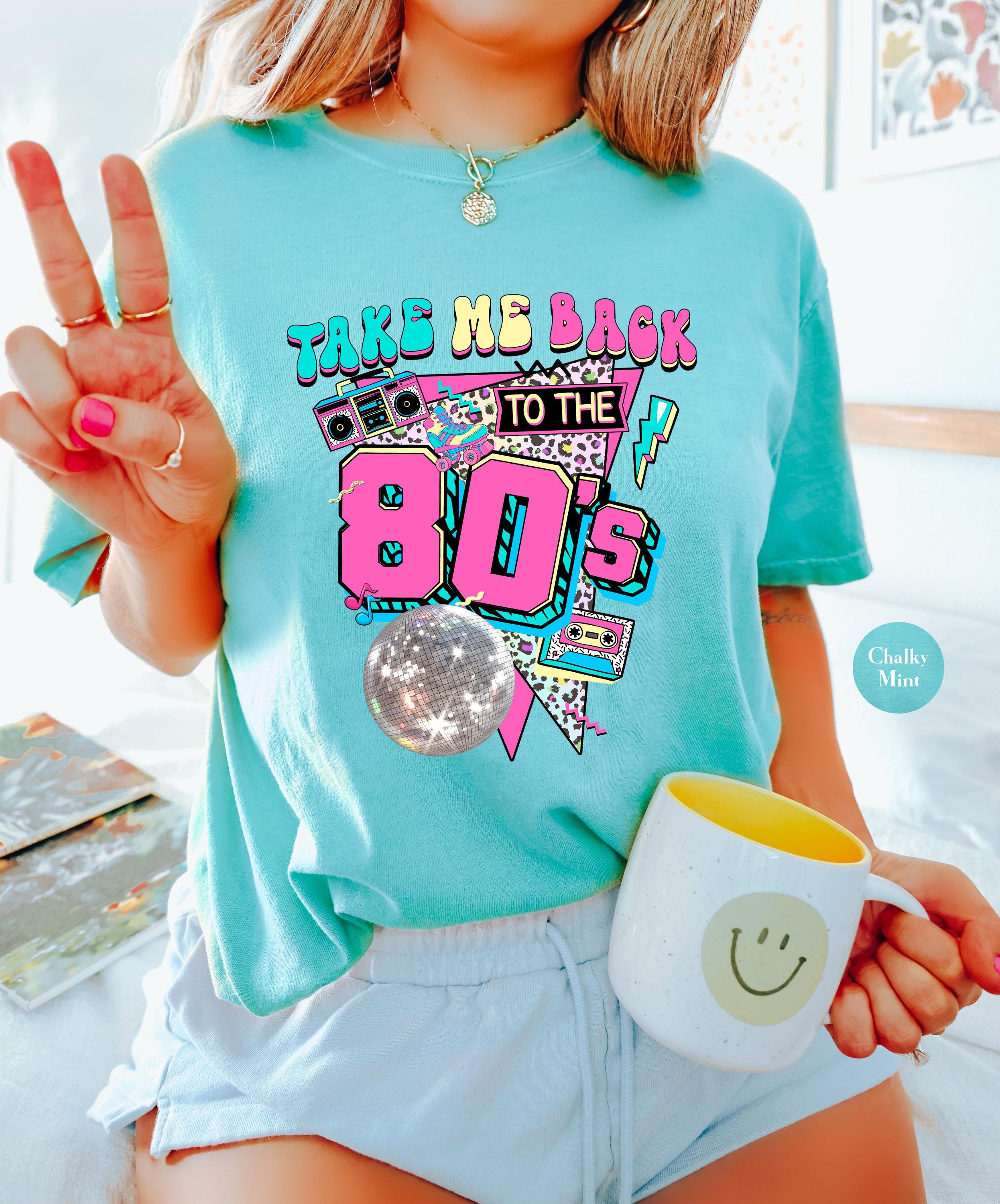 Take Me Back to the 80's Graphic Comfort Colors® Tee Shirt | 90s