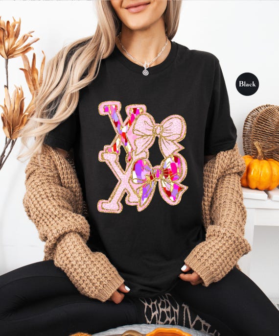 Bows XOXO バレンタインデー シャツ | バレンタインデー シャツ | 先生 