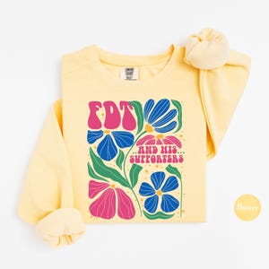 Subtiel anti-troef Comfort Colors®-sweater | FDT-sweater | Anti Maga-shirt | Grappige meme liberaal-democraat | Feministisch sweatshirt