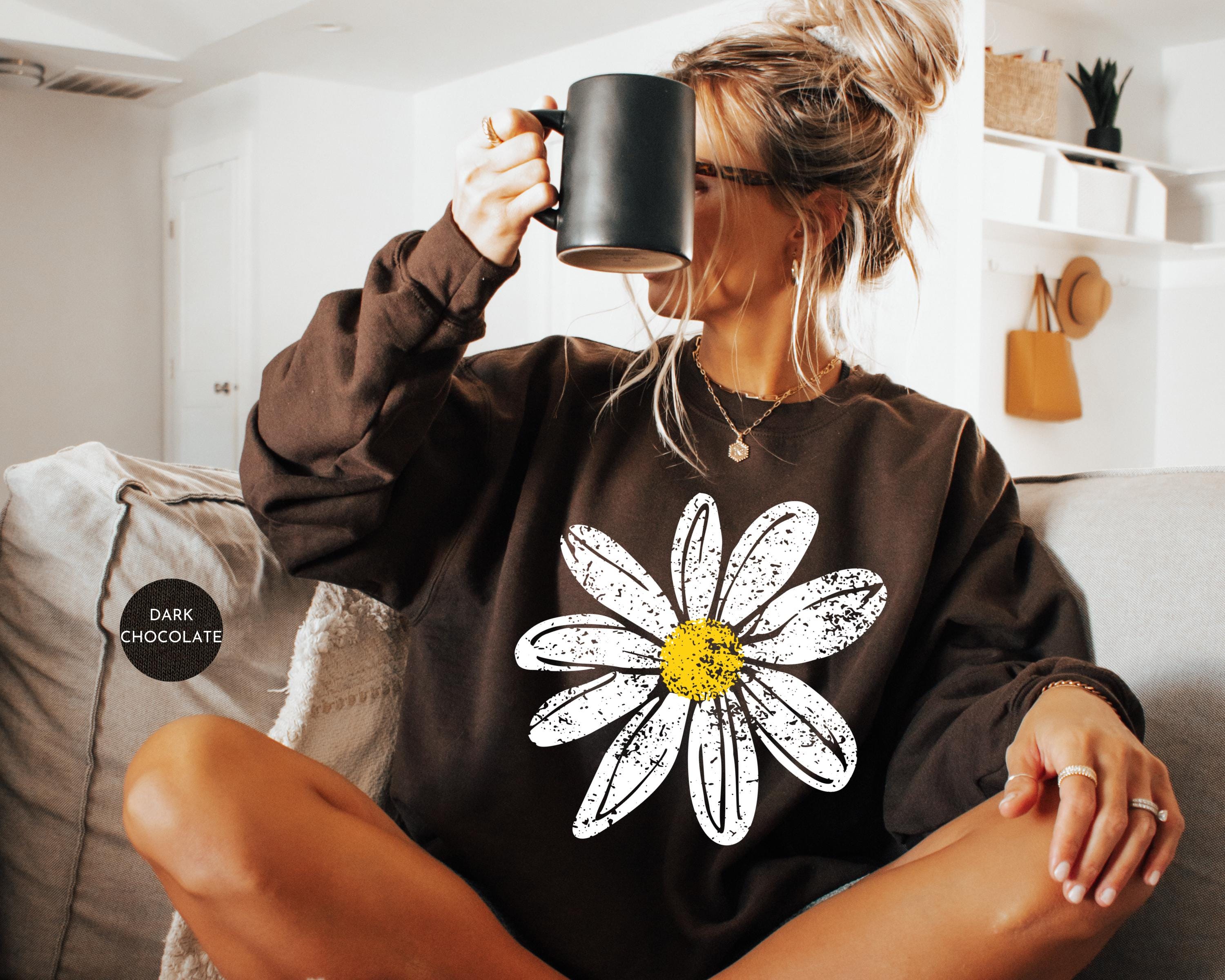 Daisy Summer Sweatshirt | Flower Shirt Tshirt | Wildflower Shirt