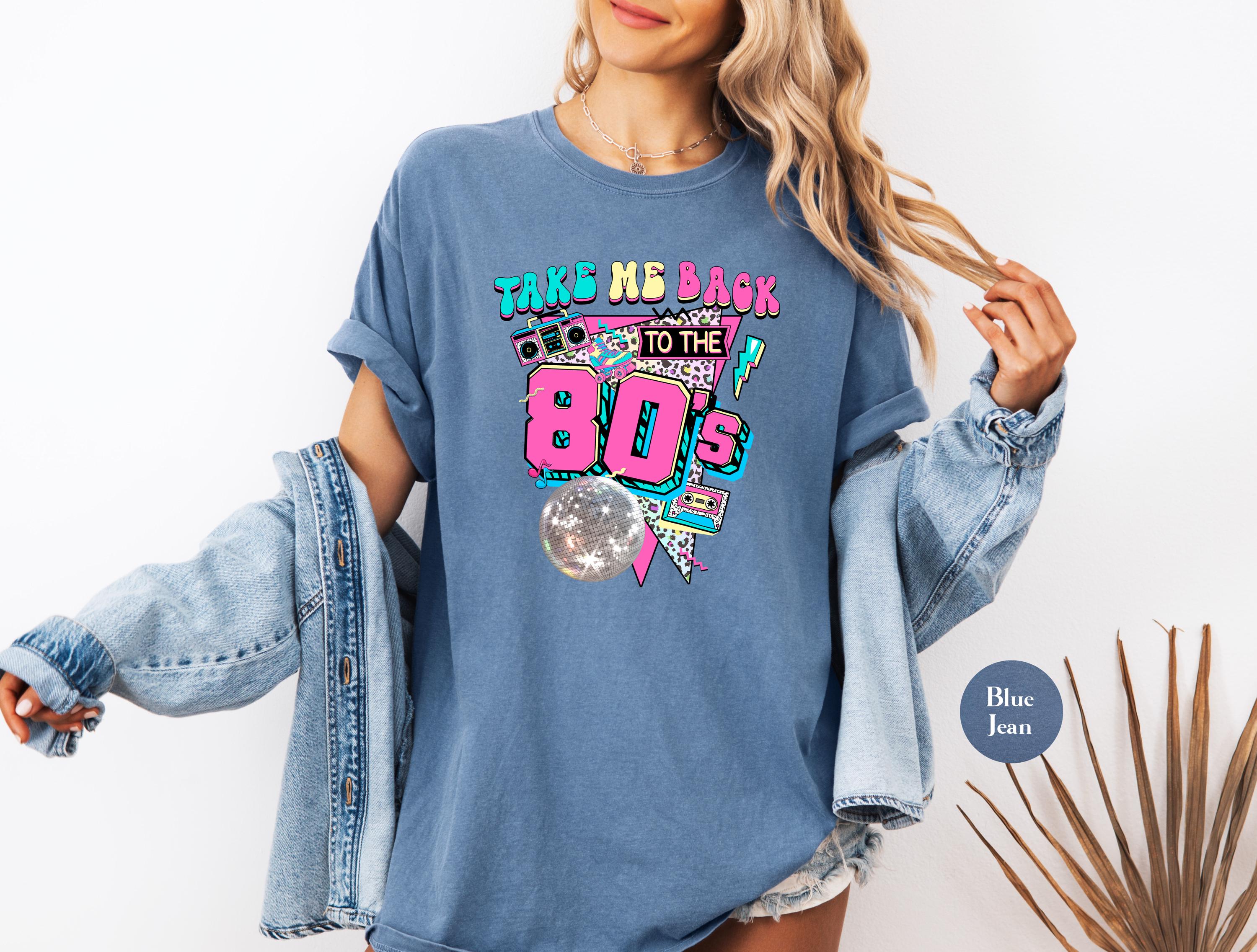 Take Me Back to the 80's Graphic Comfort Colors® Tee Shirt | 90s